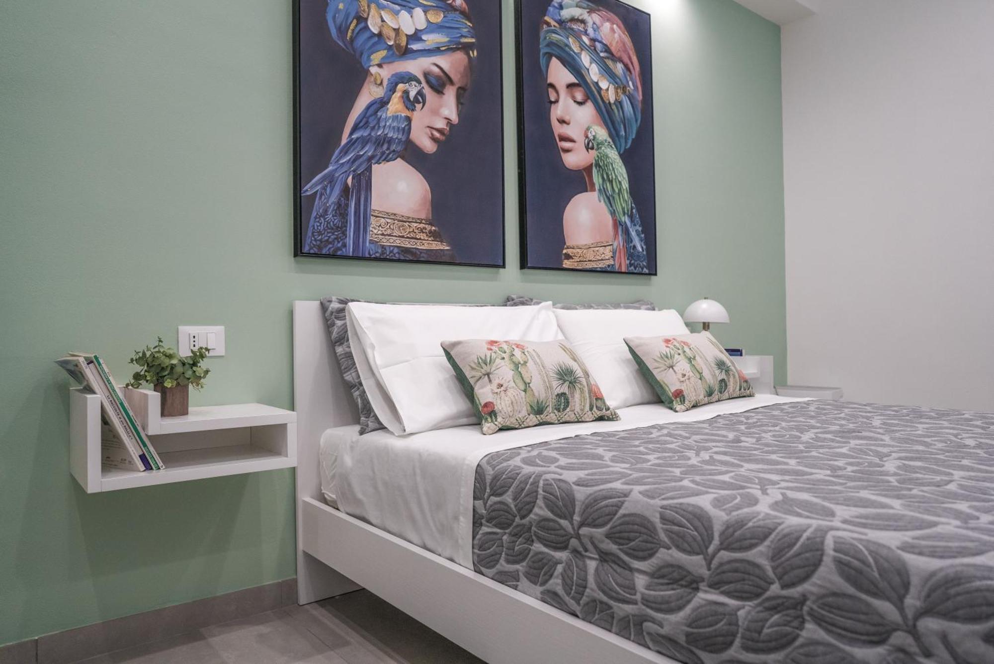 Casa Azzurra Rooms E Apartment Terrasini Bagian luar foto